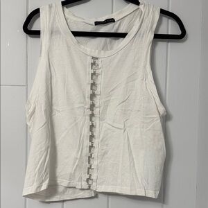 White Tank Size M